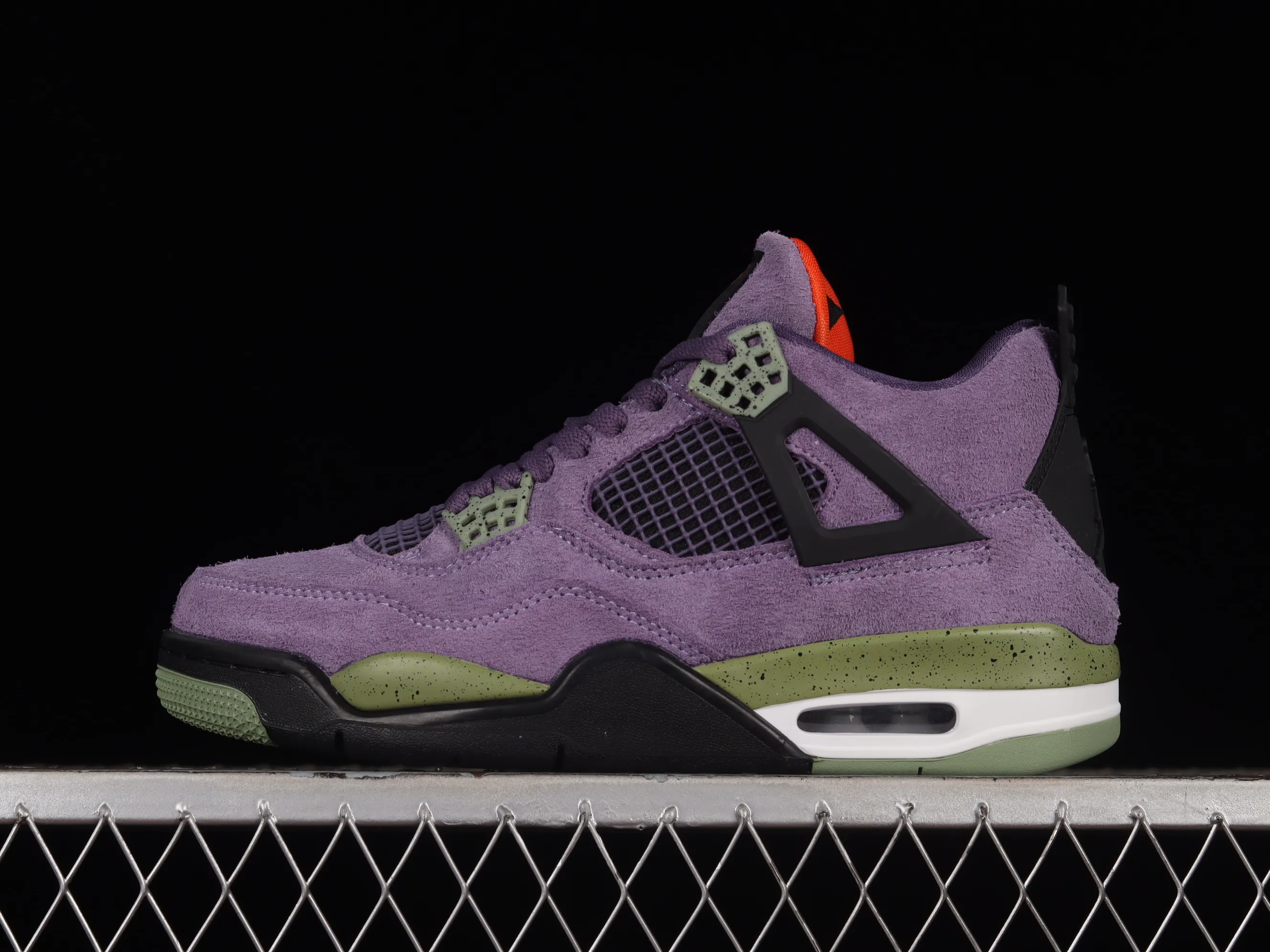 All categories Air Jordan Jordan series basketball shoes Air Jordan 4 F version Air Jordan 4 Retro "Canyon Purple" AJ4 Joe 4 purple suede basketball shoes AQ9129-500